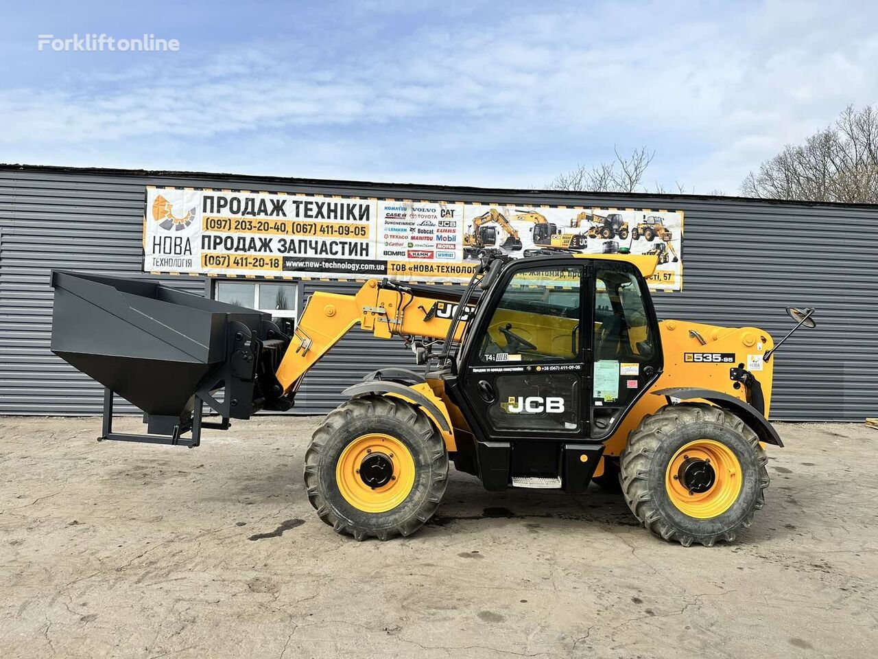 chariot télescopique JCB 535-95